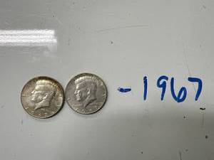 1967 Kennedy Half Dollars (2)