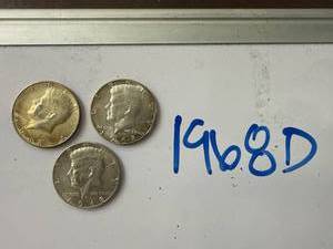 1968D Kennedy Half-Dollar Lot
