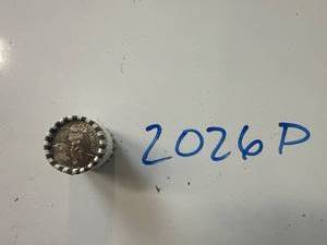 A roll of uncirculated 2026P half dollar coins