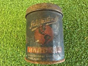 International Hard Oil Can Minot ND - Very Rare