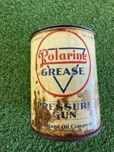 Polarine Grease Pressure Gun - The Standard Oil Company Tin