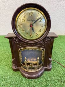 Master Crafters Clock with Fireplace