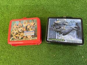 American Gladiators & Godzilla Lunch Boxes