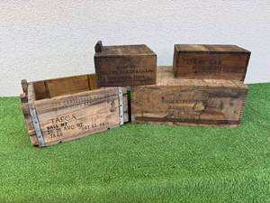 Wood Shipping Boxes