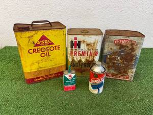 Vintage Oil Cans