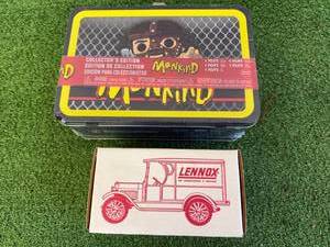 Lennox Truck Bank & Sealed Mankind Lunch Box