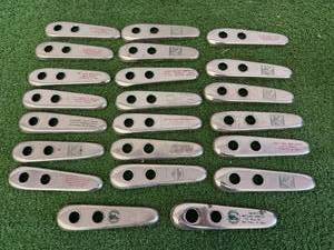 20 Vintage Bottle Recappers with Advertising - Westland Service, 7Up, Pepsi-Cola & Others