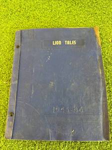 1945-46 Mayville Lion Tales Yearbook