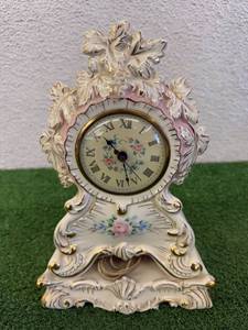 Porcelain Mantle Clock