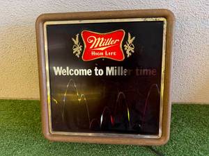 Miller High Life Sign