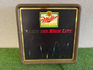 Miller High Life Sign