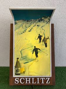 Schlitz Beer Lighted Advertising Sign