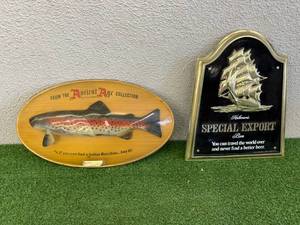 Kentucky Bourbon & Heilemans Special Export Signs