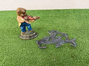 Cast Iron Doorstop & Key Holder