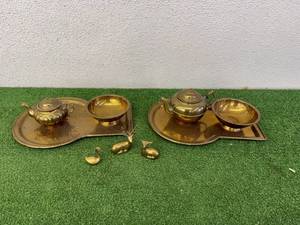 Brass Samovar Service Sets & Brass Animal Figures