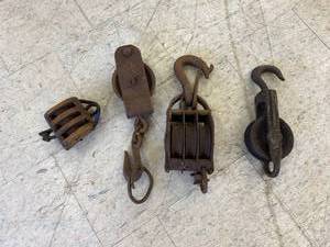 Vintage Pulleys