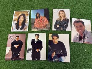 Signed Photos of Friends Actors