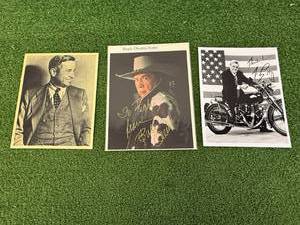 Signed Photos - Jay Leno, Buck Owens