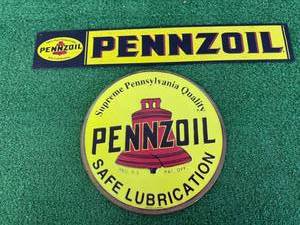 Pennzoil Metal Signs