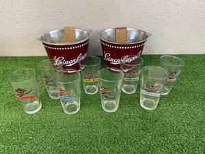 Leinenkugels 8 Glasses & 2 Buckets