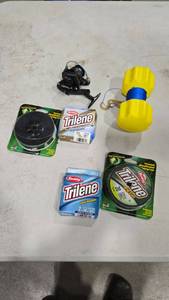 Fishing Reel and Line Lot