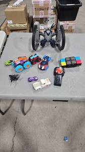 Assorted Toy Vehicles & Robot Lot