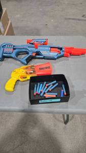 Nerf Blasters and Darts Lot