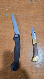 Folding Saw & Pocket Knife