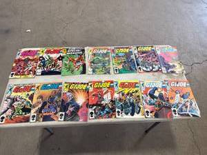 G.I. Joe Marvel Comic Book Lot