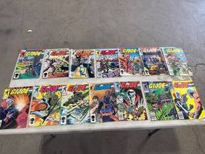 G.I. Joe Marvel Comic Book Lot