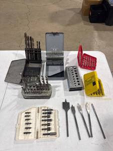 Assorted Drill Bit Collection