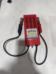 Red Analog Battery Tester