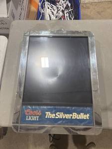 Coors Light Menu Board Sign