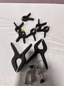Assorted Clamps Lot