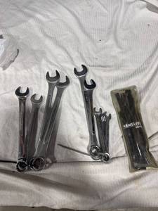 Assorted Wrenches and Hex Keys