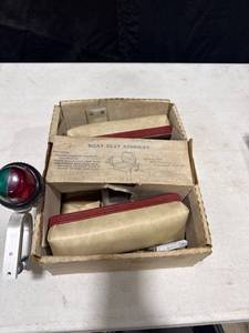 Boat Armrests & Navigation Light