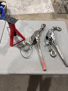 Jack Stand & Cable Pullers