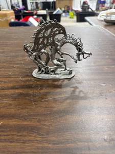 Metallic Dragon Figurine