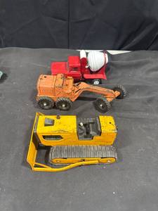 Vintage Construction Toy Vehicles Lot