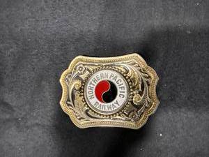 Northern Pacific Railway Buckle