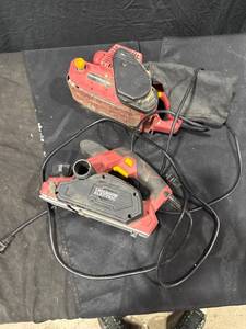 Chicago Electric Planer & Sander Lot