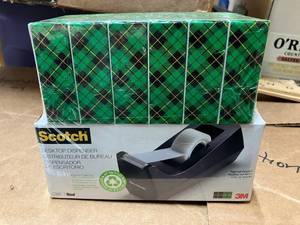 Scotch Magic Tape and Desk Dispenser