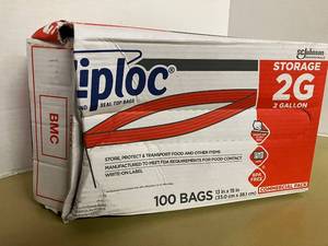 Ziploc 2 Gallon Bags