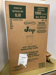 8oz Foam Cups