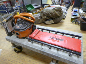 WetDry Vac and Car Creeper