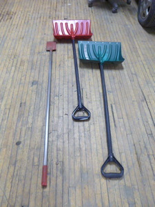 Snow Shovels and Ice Chipper