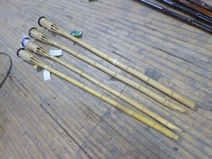 4 Tiki Torches
