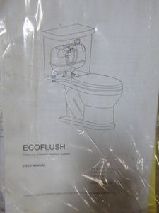 American Standard 2 Piece Pressure Assisted Toilet Tank