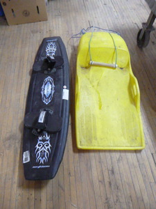 Wake Board and Sled
