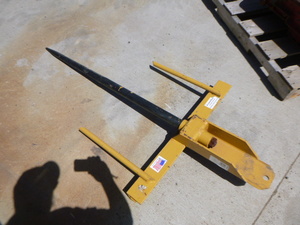 Bucket-Mount Bale Spear